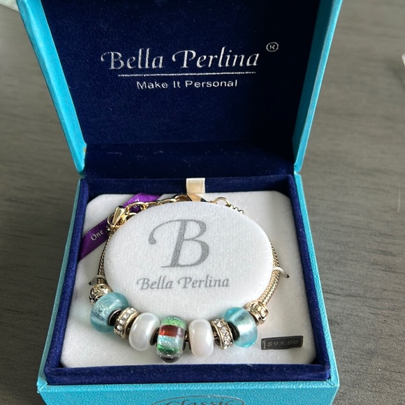 bella Perlina Jewelry - Bella Perlina Make it Personal Gold Tone Charm Bracelet NIB